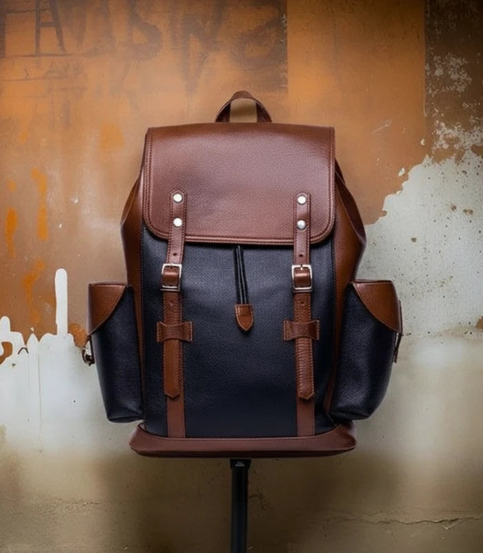 Urban Vintage Leather Backpack