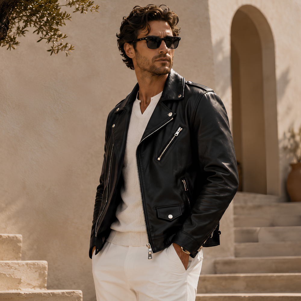 Men's Leather Jackets & Outerwear Collection