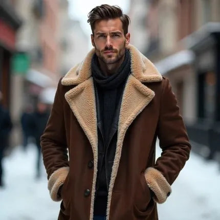 Men Shearling coat