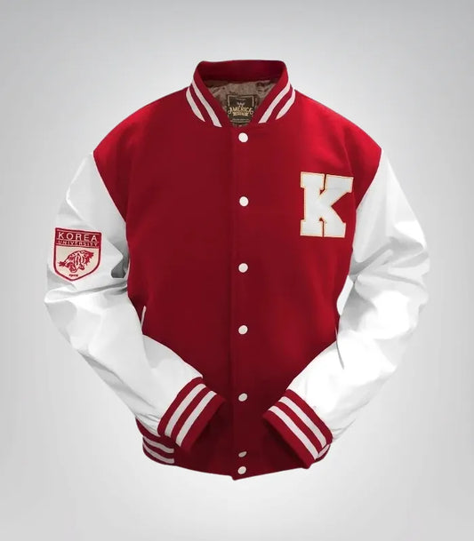 Korea University Inspired College Varsity Jacket