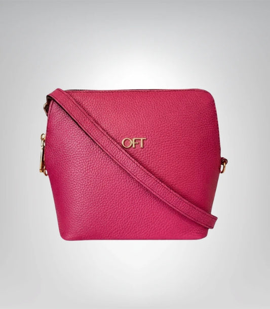 Daisy pink crossbody bag for women – stylish floral design