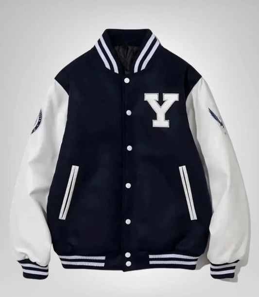 Yonsei University Inspired Varsity Jacket – Classic College Letterman Style
