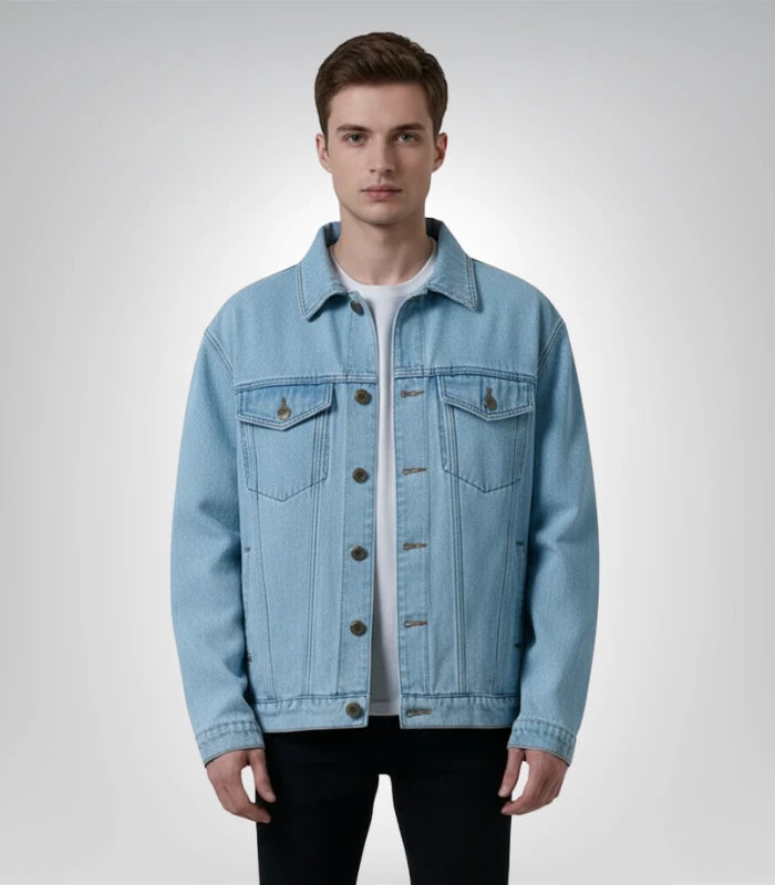 Blue denim jacket