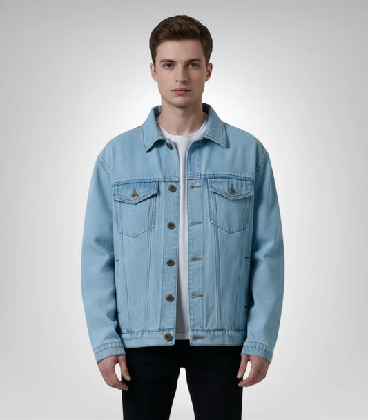Blue denim jacket