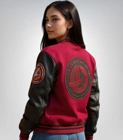 Starfleet Academy Inspired Varsity Jacket – Star Trek Style