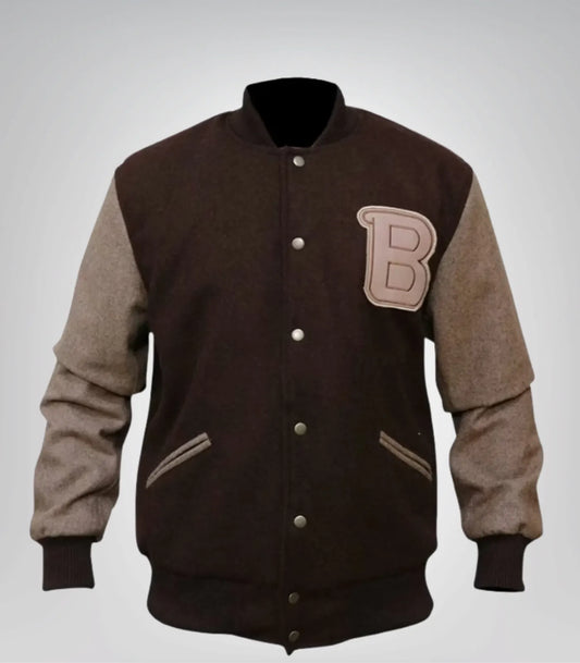Hotline Miami Inspired Varsity Jacket – Retro Gaming Style