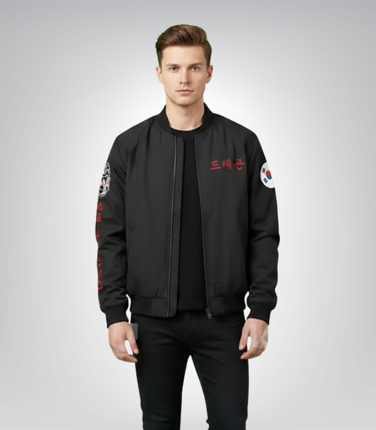 John Kreese jacket from Cobra Kai Season 6 – Martin Kove bomber style