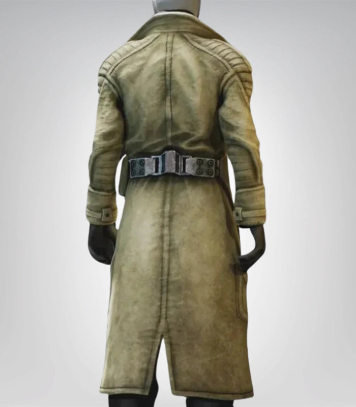 Colonel Autumn brown trench coat – Fallout 3 video game costume