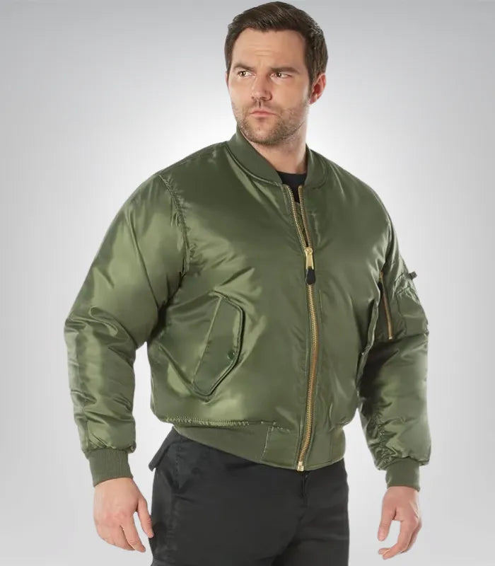 Rothco MA-1 Flight Jacket – Conceal-Ops Tactical Style for Men
