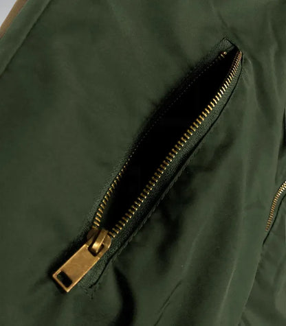 Men’s Premium Quilted Bomber Jacket – Full Zip Pilot Jacket for Work &amp; Casual Wear