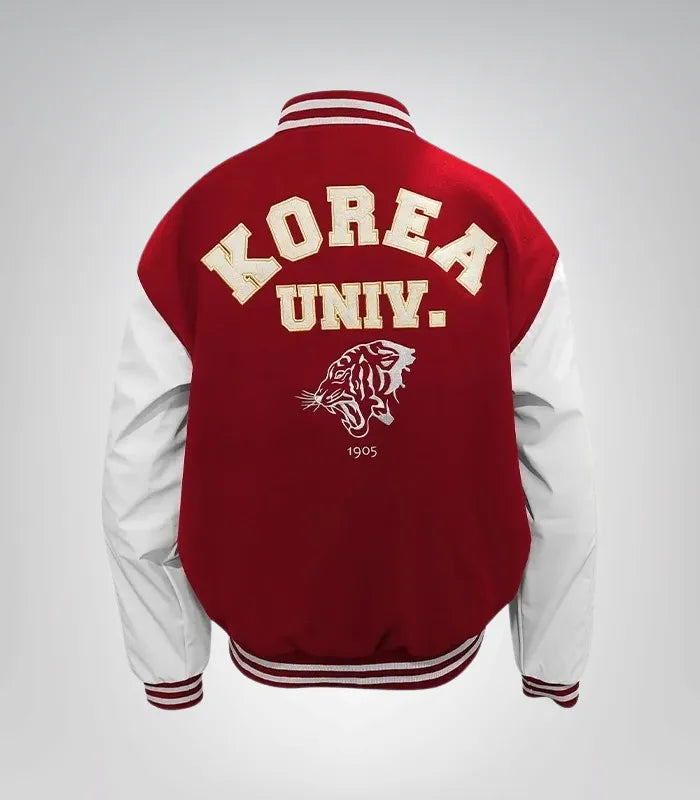 Korea University Inspired College Varsity Jacket