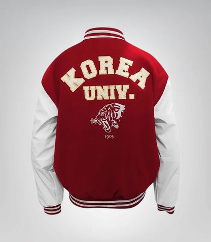 Korea University Inspired College Varsity Jacket