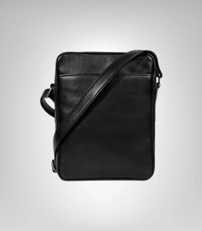 Royal Black Messenger Bag