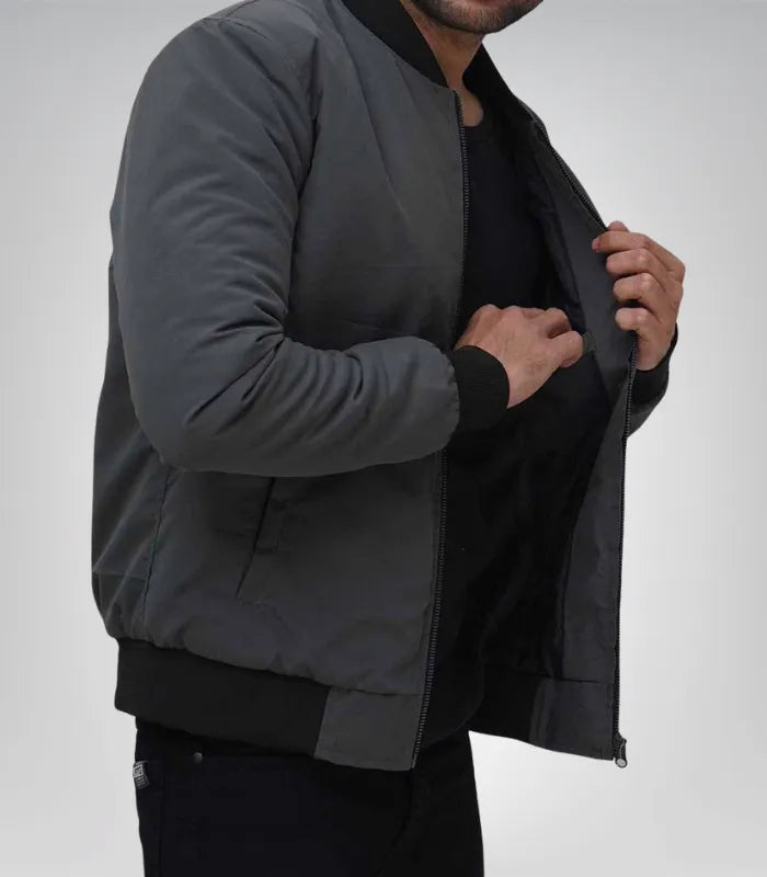 MA-1 reversible bomber jacket for men – classic flight jacket design