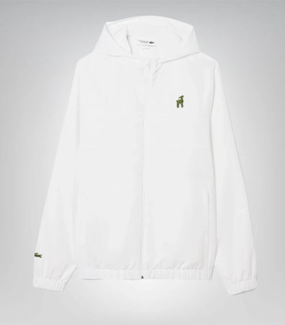 Stylish Lacoste Novak Djokovic 2025 tennis jacket