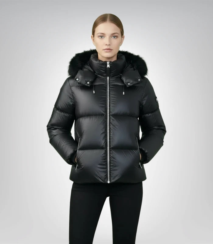 Premium down-filled Mackage puffer coat for men and women