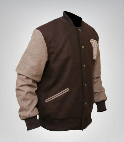 Hotline Miami Inspired Varsity Jacket – Retro Gaming Style