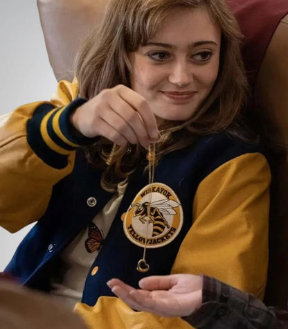 Yellow jackets Ella Purnell Letterman Jacket – Inspired by Drama Series
