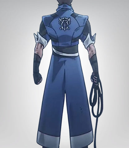 Castlevania Nocturne 2023 Richter Belmont Blue Trench Coat