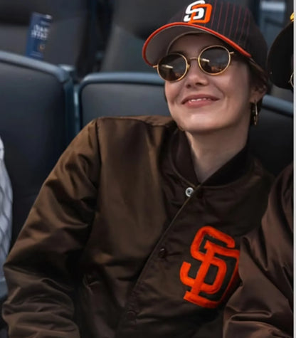 Emma Stone Inspired Padres Style Jacket
