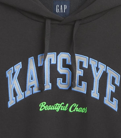 Stylish Katseye GAP pullover hoodie with logo design