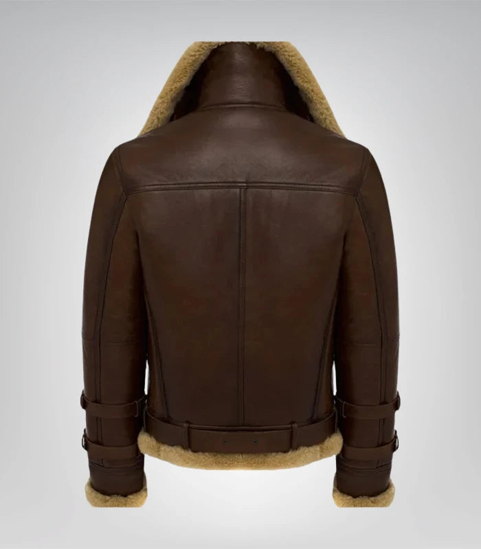 Classic Douglas bomber jacket for men – genuine leather aviator style