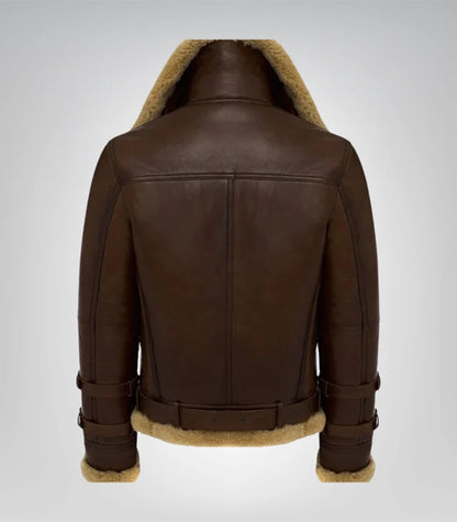Classic Douglas bomber jacket for men – genuine leather aviator style