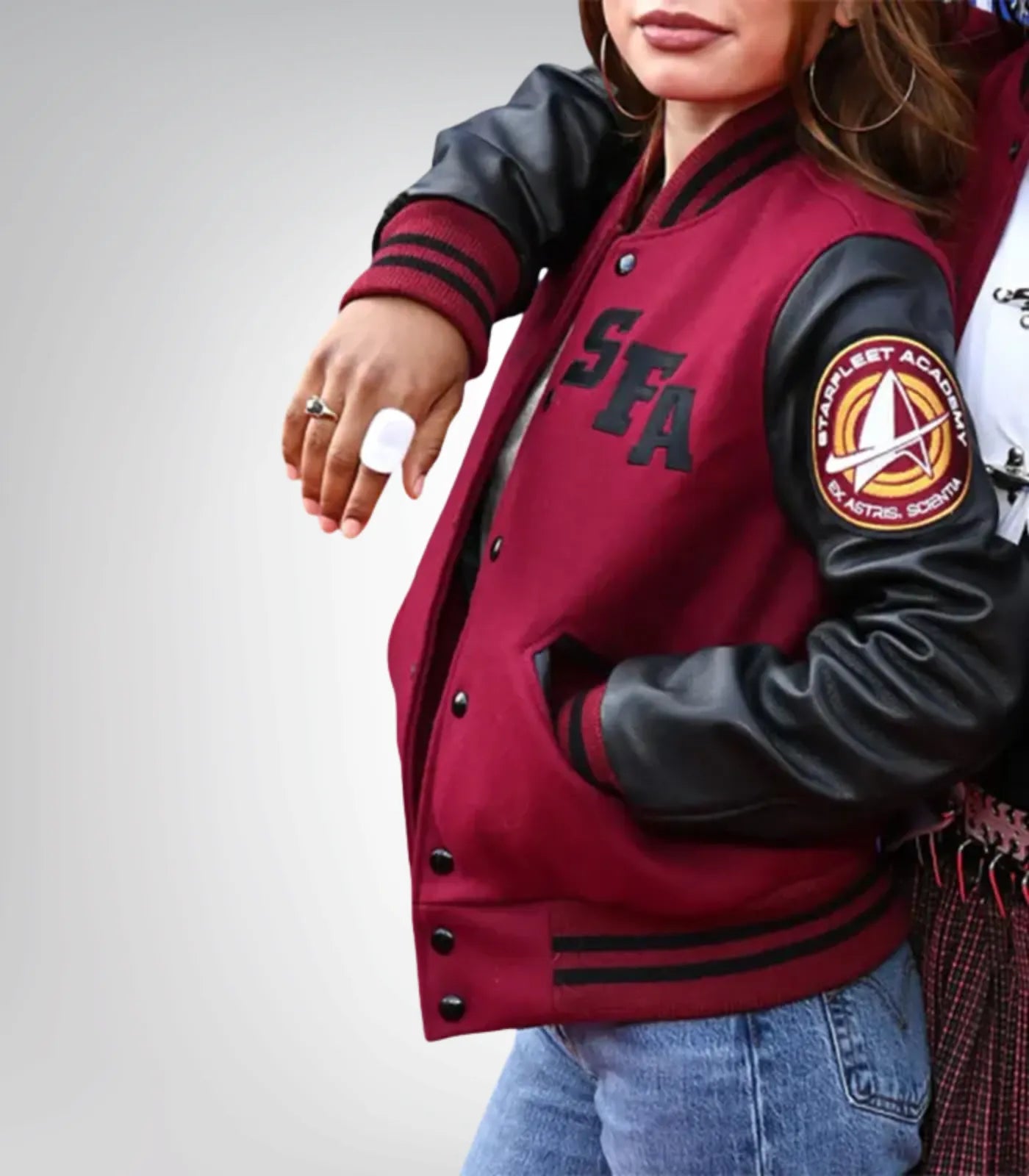Starfleet Academy Inspired Varsity Jacket – Star Trek Style