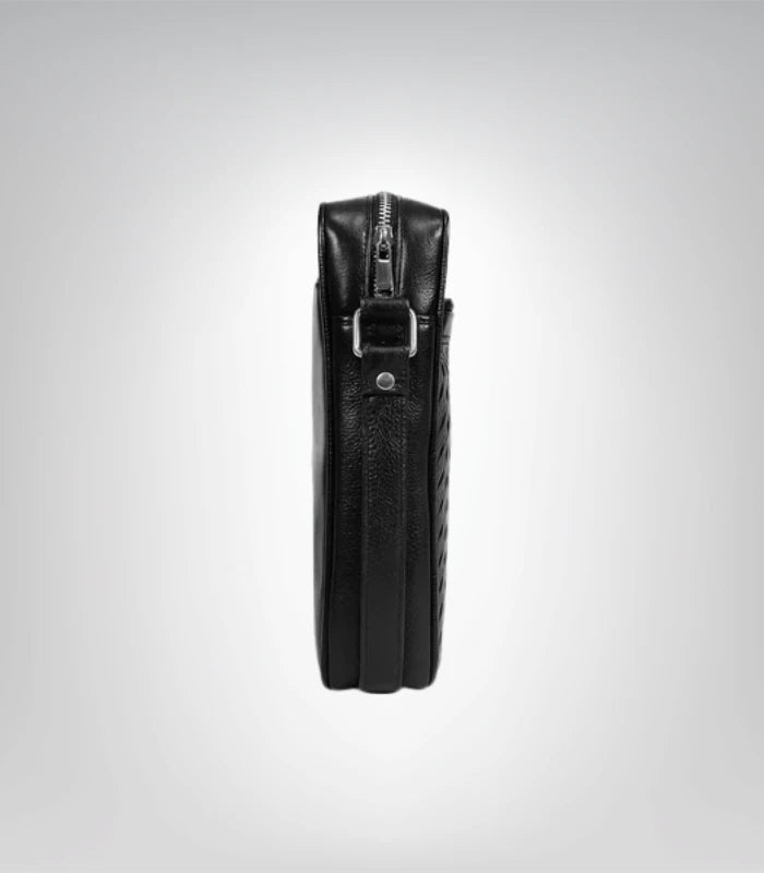 Royal Black Messenger Bag