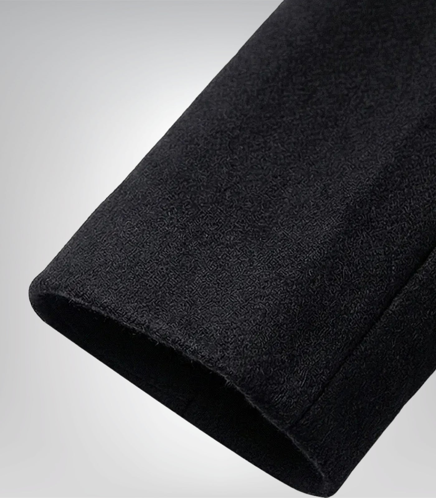 Men’s 1920s Gangster Black Wool Overcoat Shelby Style Long Coat