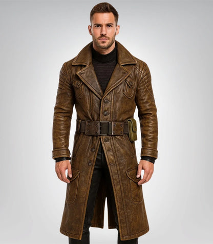Fallout 3 cosplay coat – Colonel Autumn inspired leather trench