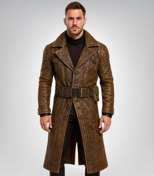 Fallout 3 cosplay coat – Colonel Autumn inspired leather trench