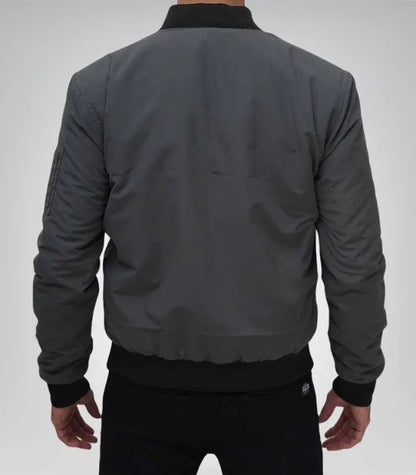 Men’s Reversible MA-1 Flight Jacket – Pilot Bomber Style Outerwear