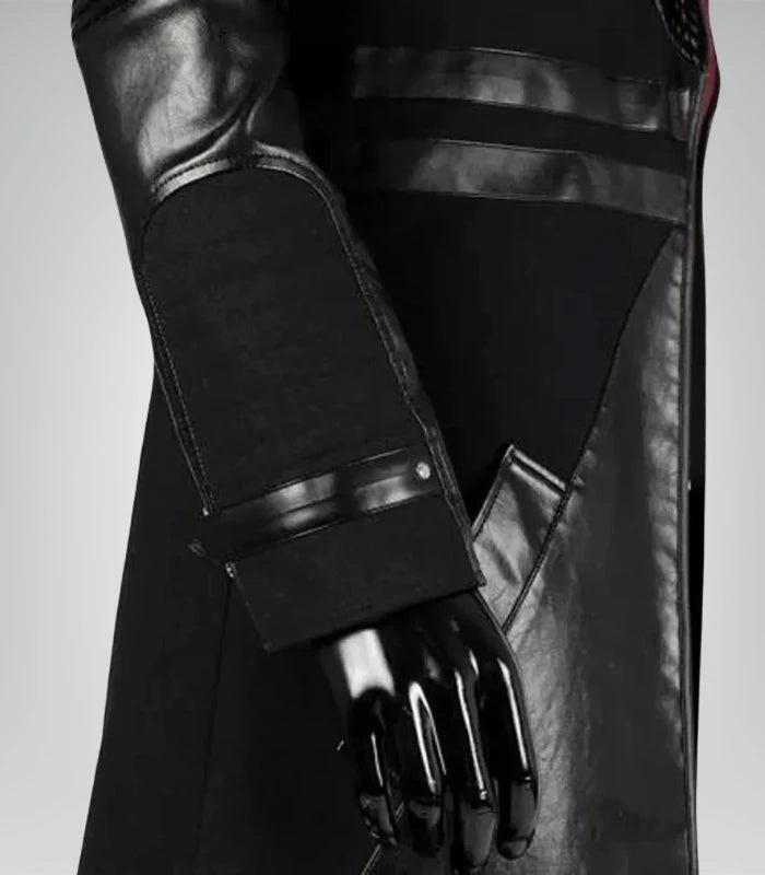 Black trench coat from Cyberpunk 2077 – Solomon Reed costume design