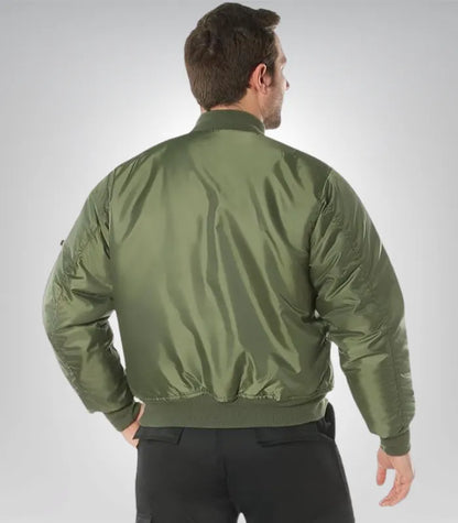 Rothco MA-1 Flight Jacket – Conceal-Ops Tactical Style for Men
