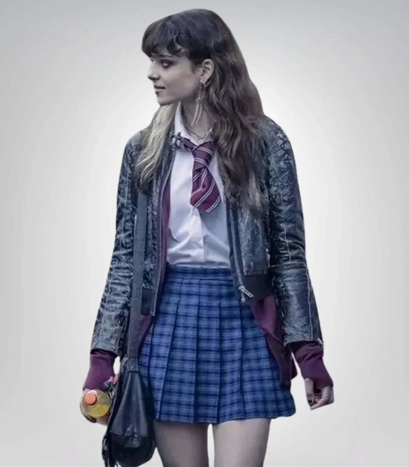 Amy Knightly Inspired Black Leather Jacket – The Jetty Season 1 Style