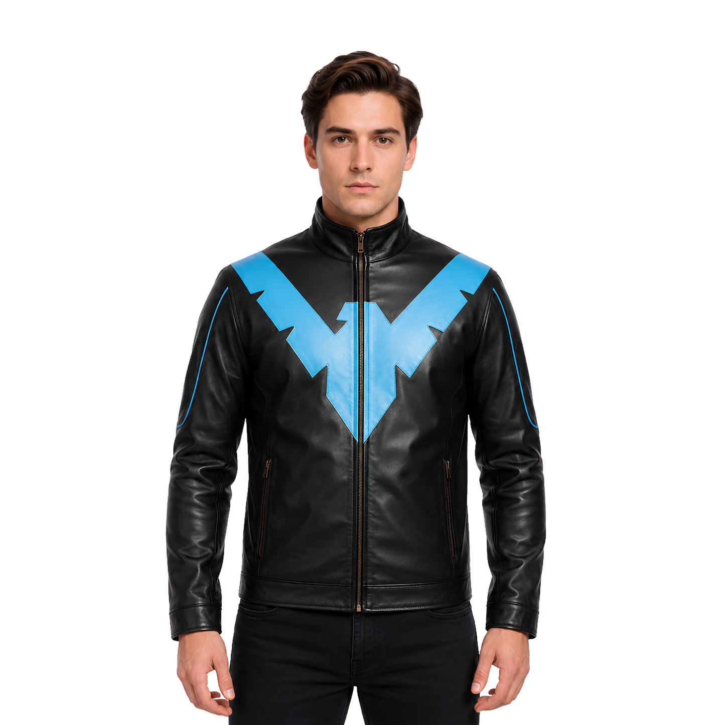 Buy The Arkham Knight Nightwing Leather Jacket