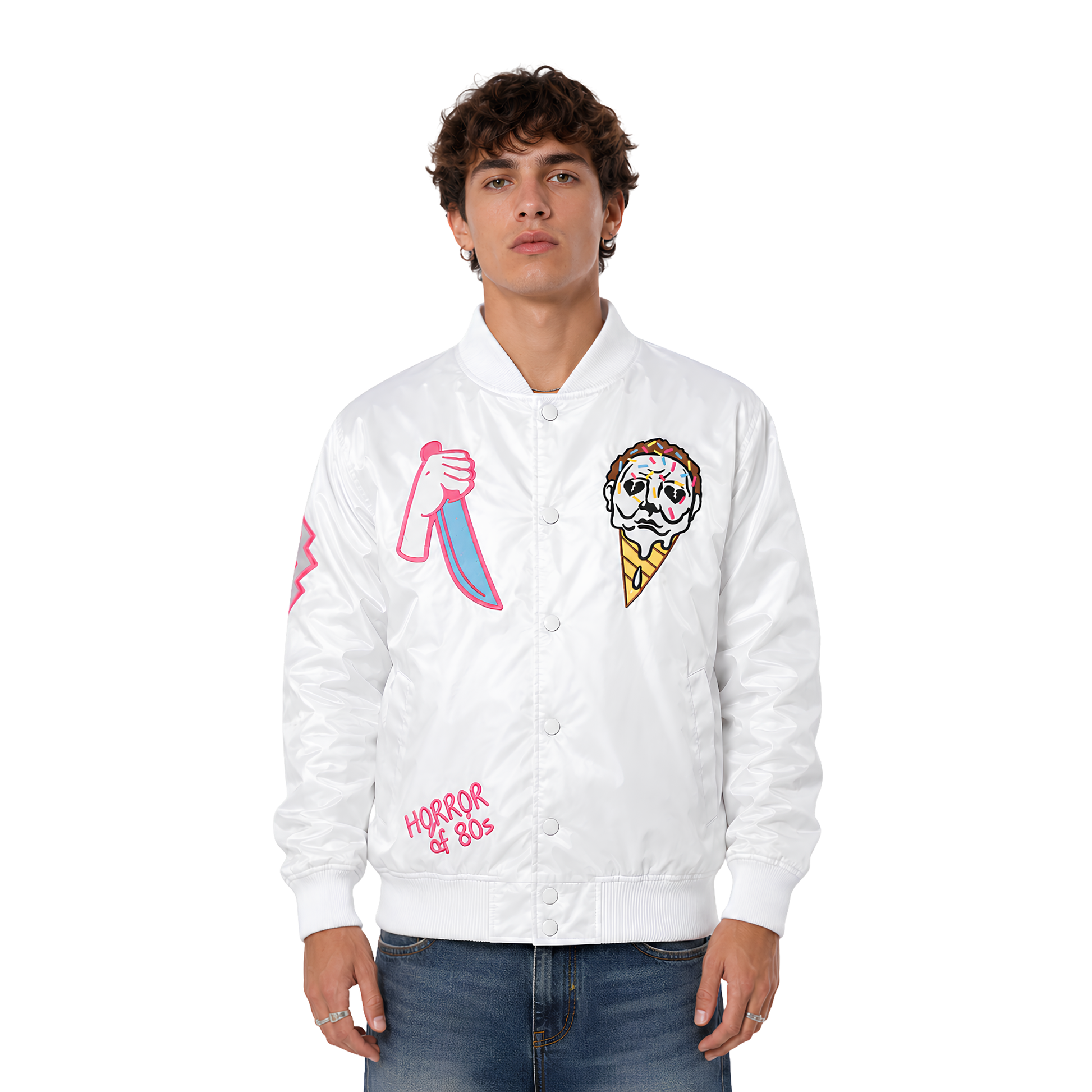 Buy The Horror of 80s Halloween Ice Scream Jacket