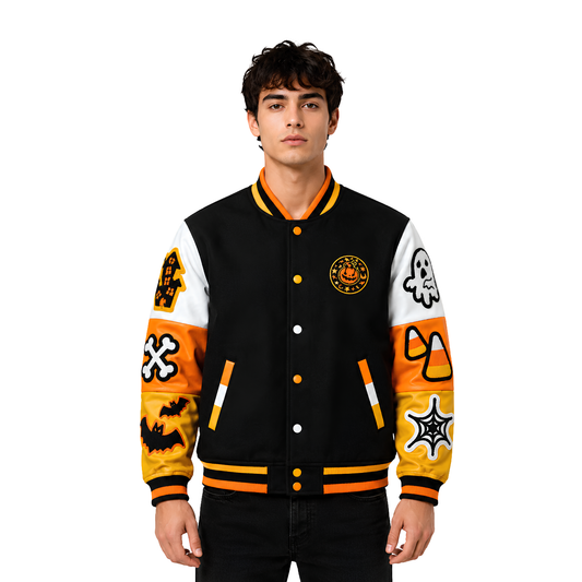 Buy The Spooky Boo Halloween 2026 Varsity Jacket