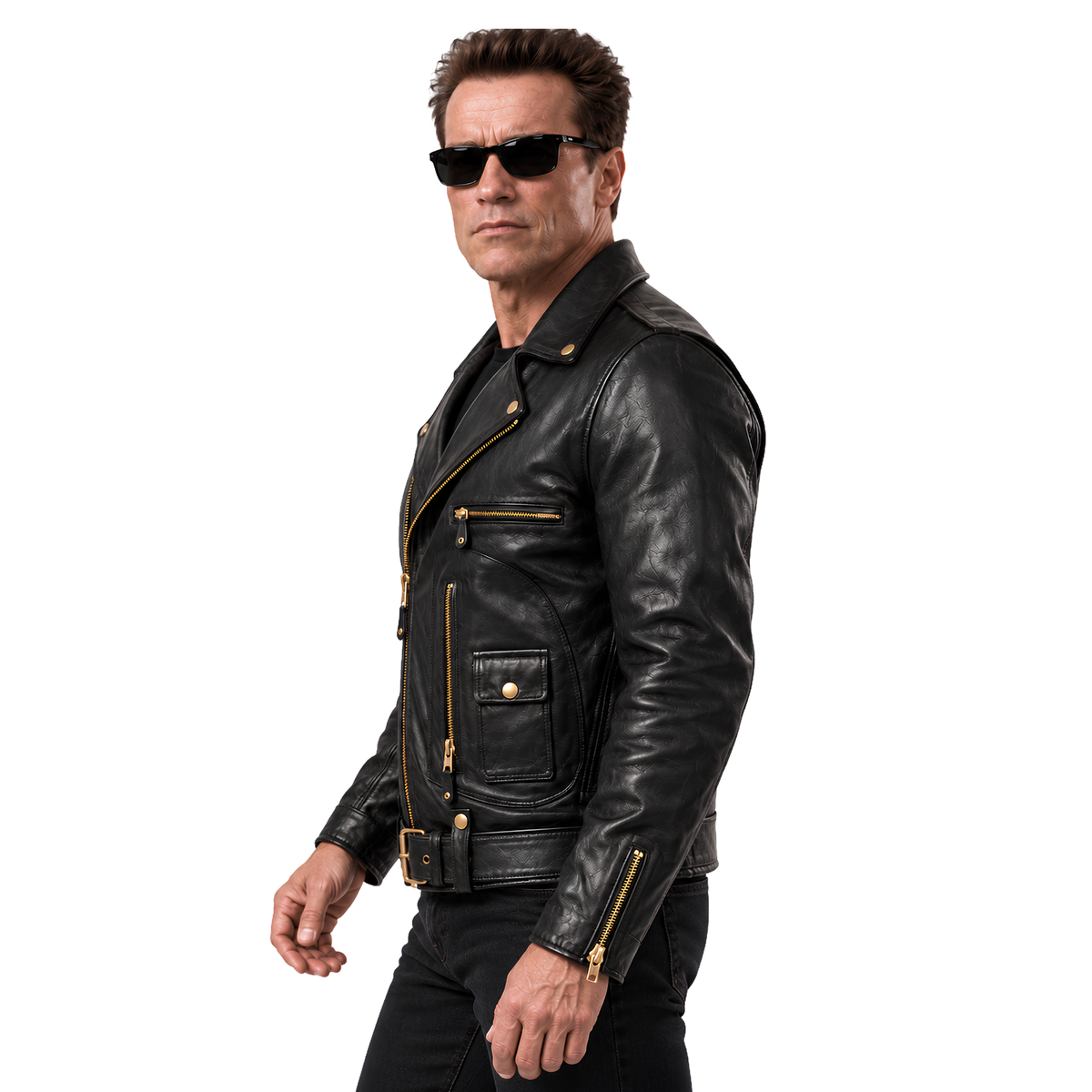 Buy the Terminator 2 Judgment Day Arnold Leather Jacket Now