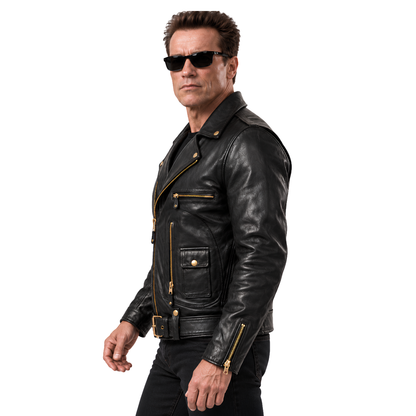 Buy the Terminator 2 Judgment Day Arnold Leather Jacket Now