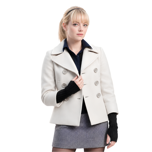 Buy the The Amazing Spider-Man 2 Gwen Stacy Pea Coat