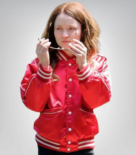 Laura Moon Inspired Varsity Jacket – Emily Browning American Gods Style