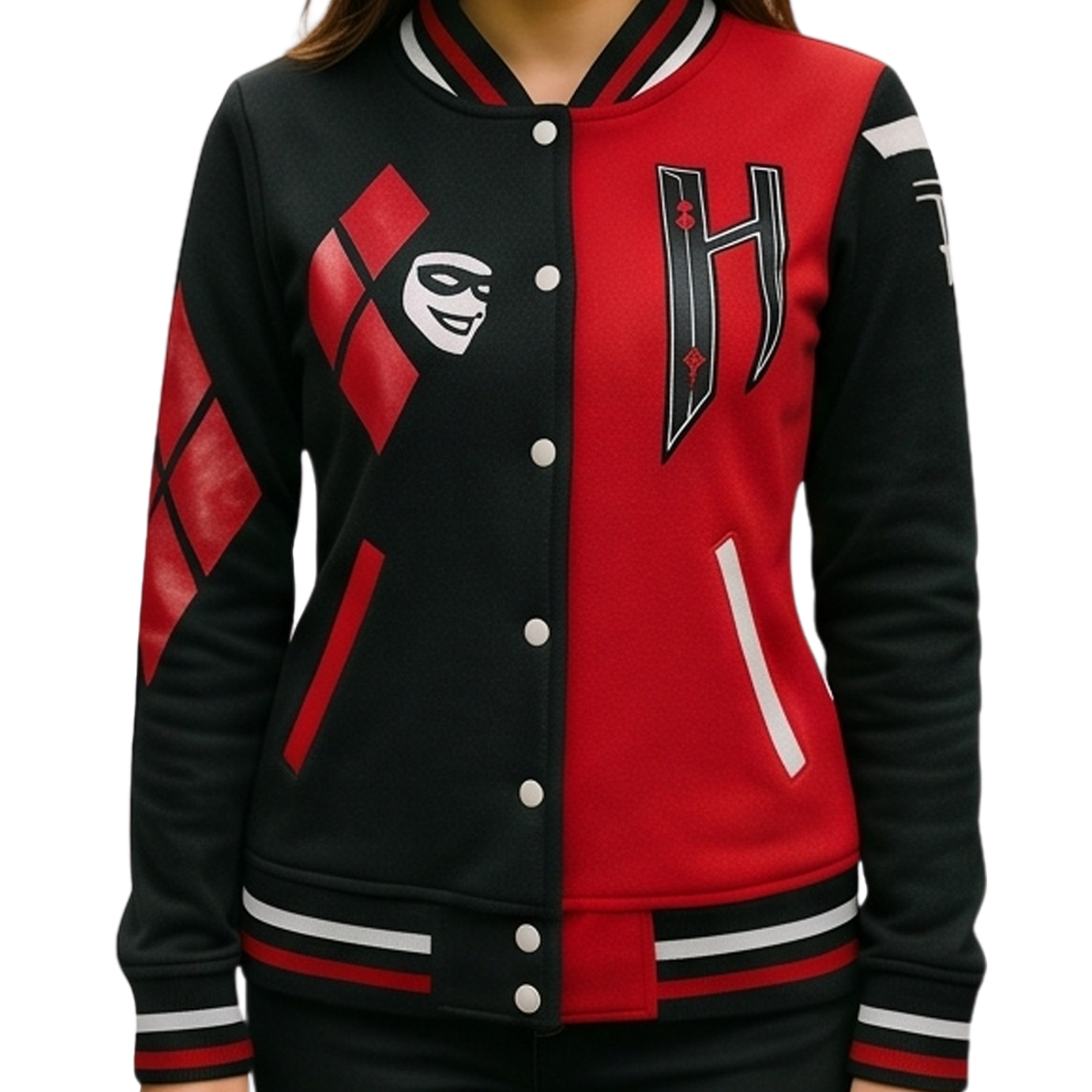 Sale Live On Harley Quinn Suicide Squad Halloween Varsity Jacket