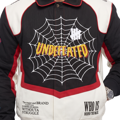 Sale Live On Spider-Man FW26 Graphic Colorblock Jacket