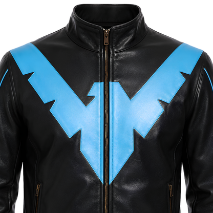 Sale Live On The Arkham Knight Nightwing Leather Jacket