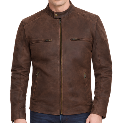 Sale Live On The Captain America Civil War Steve Rogers Brown Leather Jacket