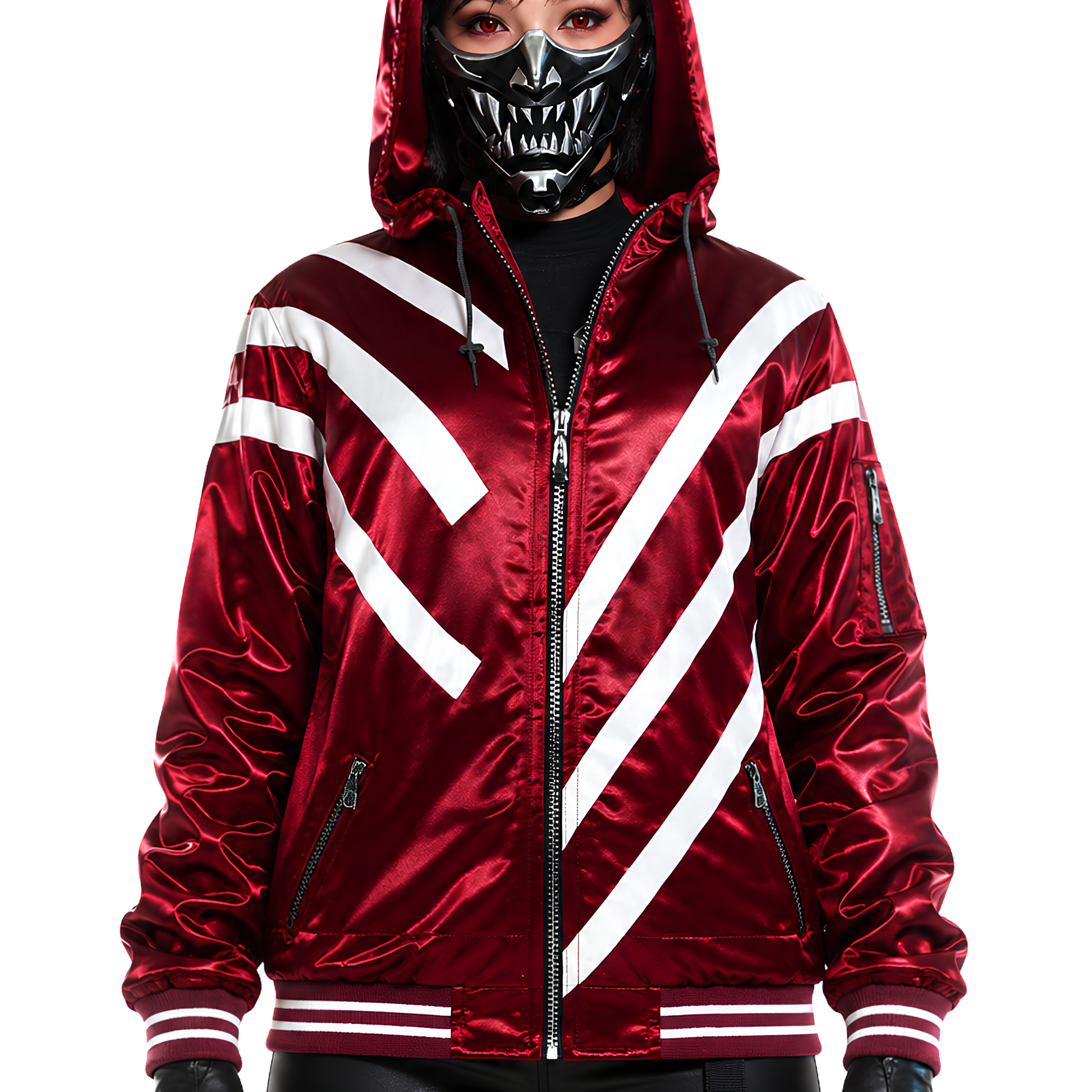 Sale Live On The Reina Tekken 8 Two-Tone Hooded Jacket