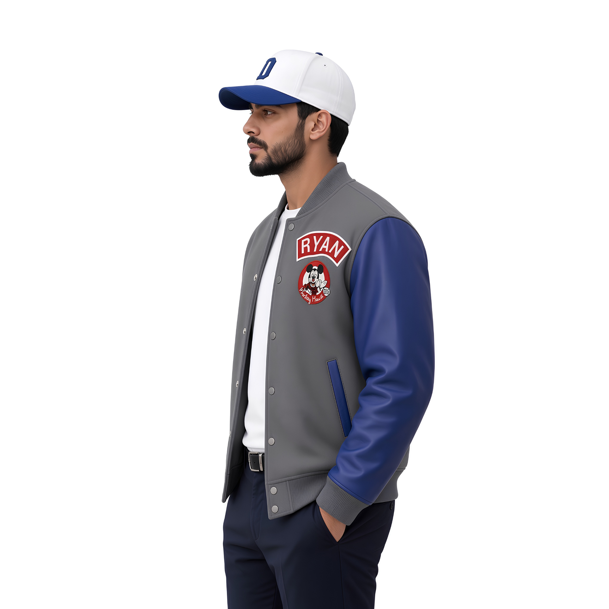 Sale Live On The Ryan Gosling Mickey Mouse Club Varsity Jacket 