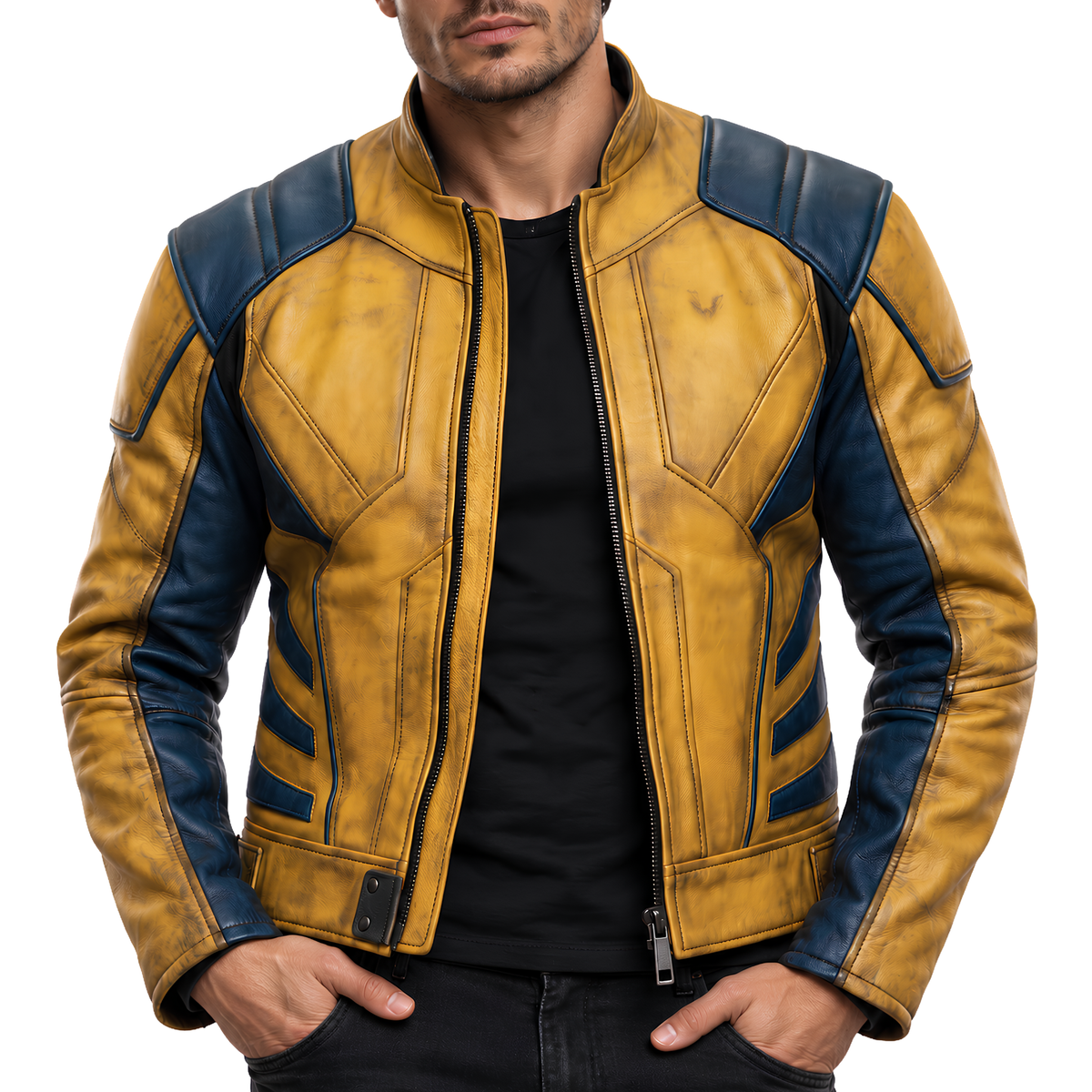 Sale Live On The Wolverine Logan Cosplay Leather Jacket